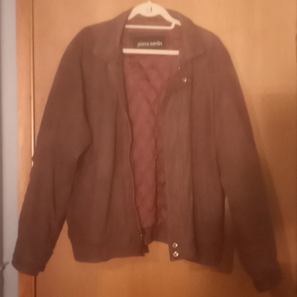 Men's Pierre Cardin suede jacket XL